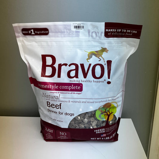 Bravo Homestyle Complete Natural Beef Dinner 6lb