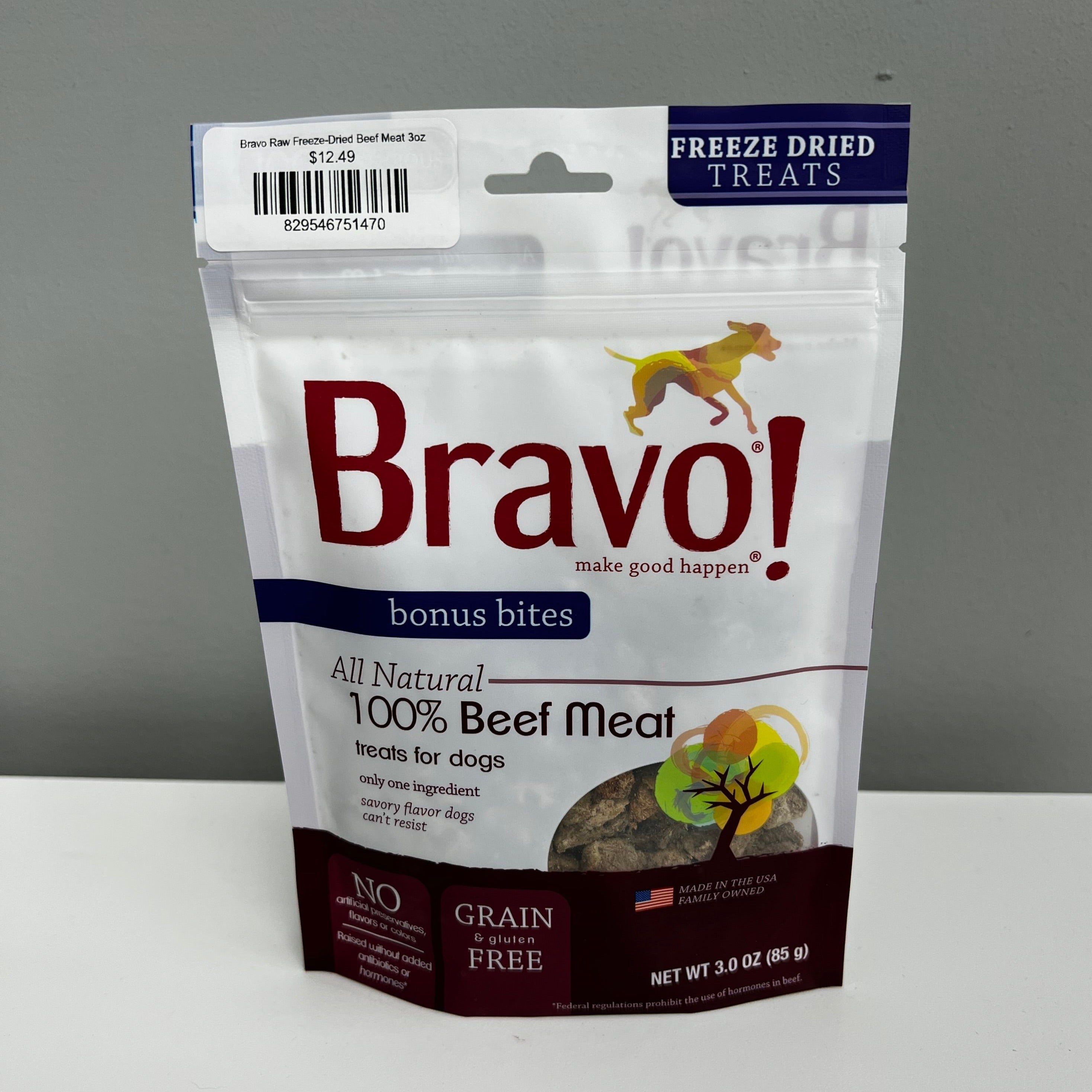 bravo freeze dried dog food