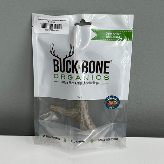 Buck Bone Organics Deer Antler- Medium