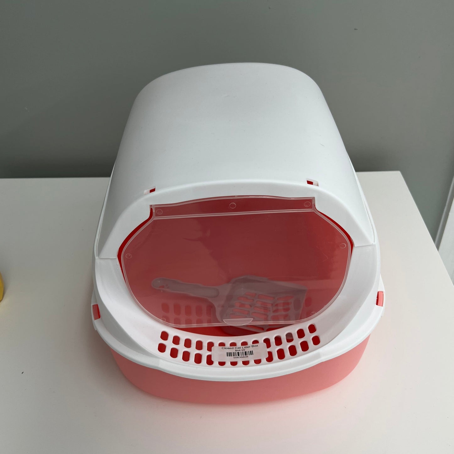 Closed Cat Litter Box
