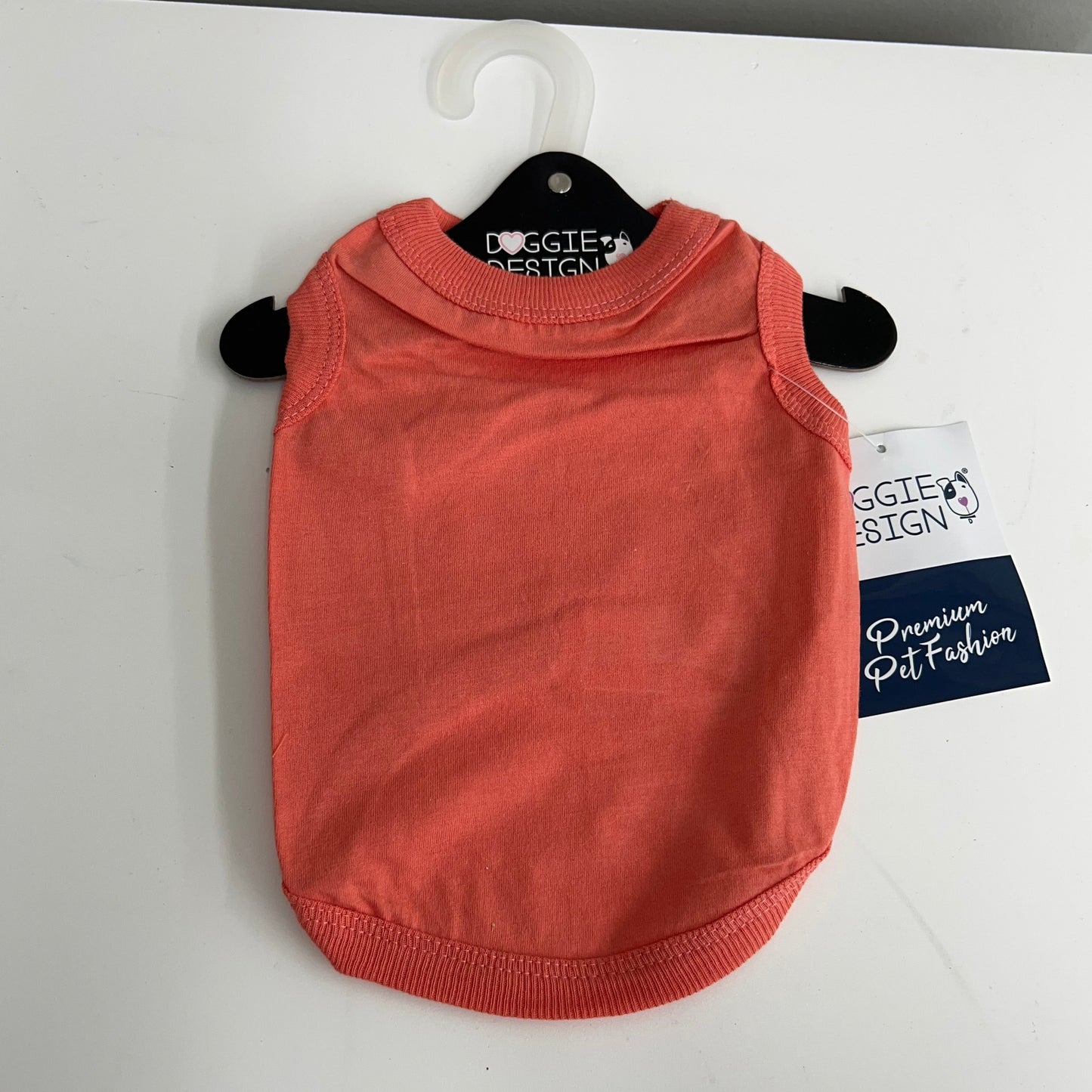Cotton Tank- Coral