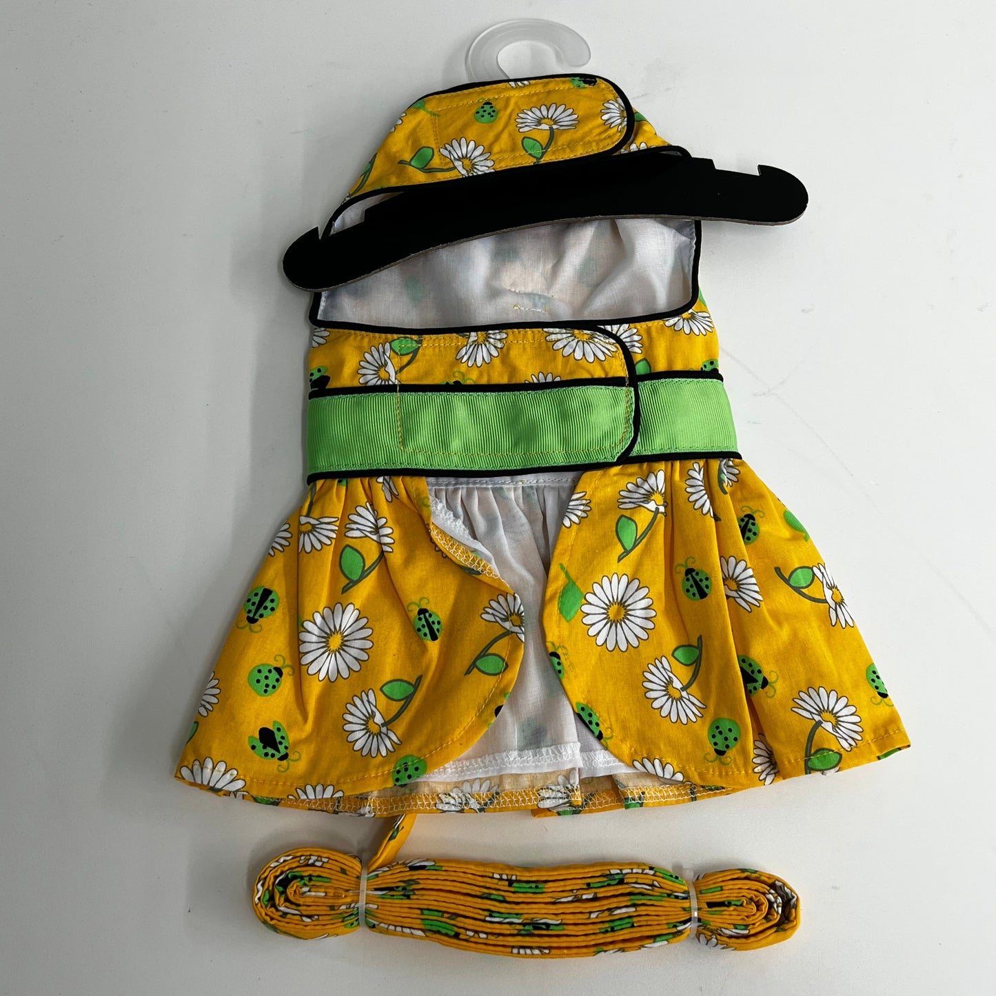 Ladybug and Daisy Dress with Matching Leash