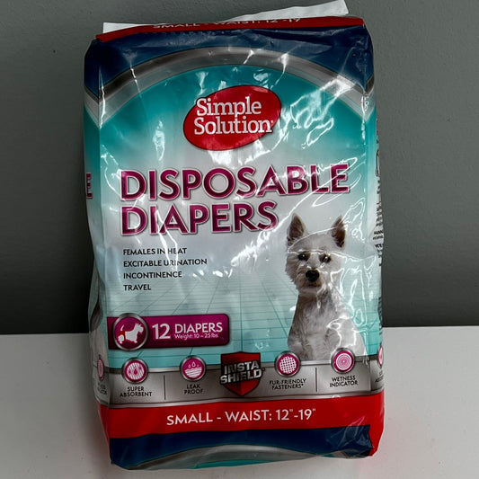 Simple Solution Disposable Diapers- Small