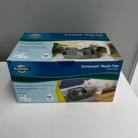 PetSafe Drinkwell Multi Tier Fountain- 100oz