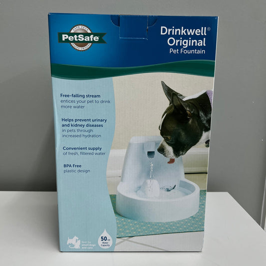 PetSafe Drinkwell Original Fountain- 50oz