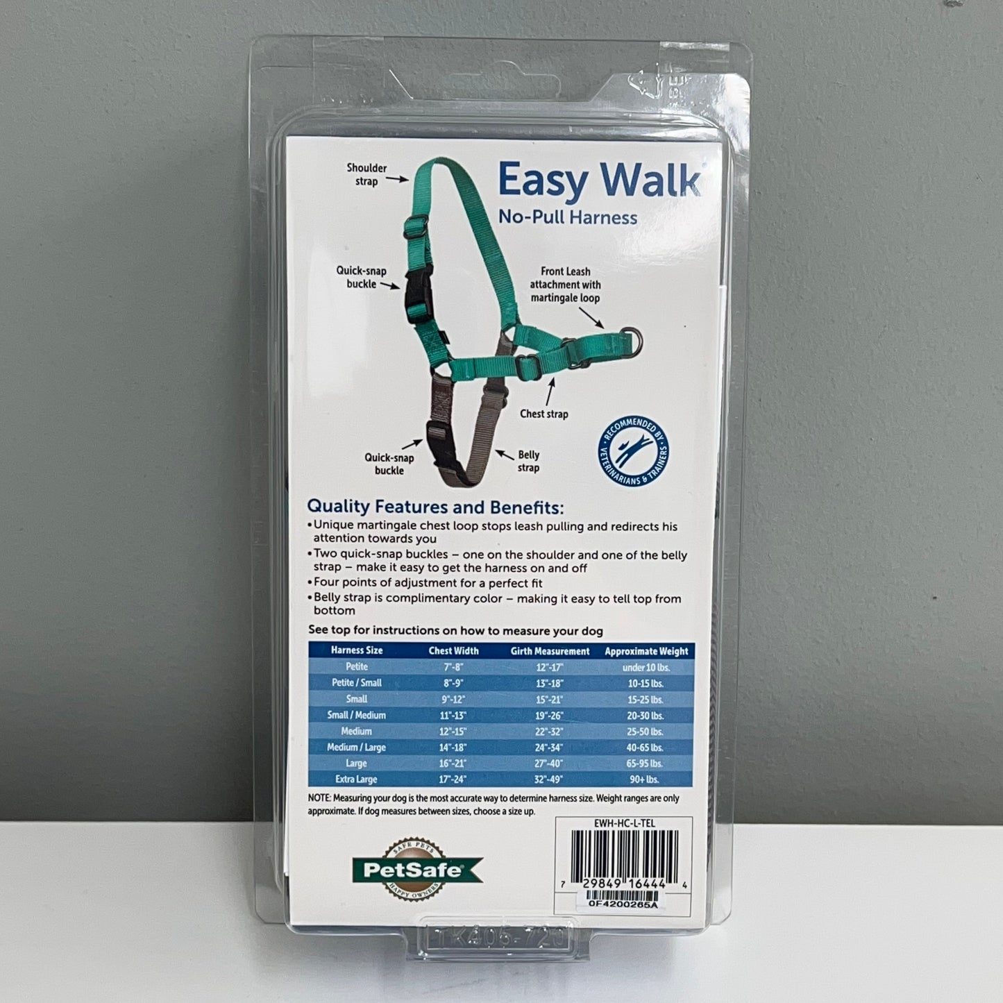 PetSafe Easy Walk Harness- Large