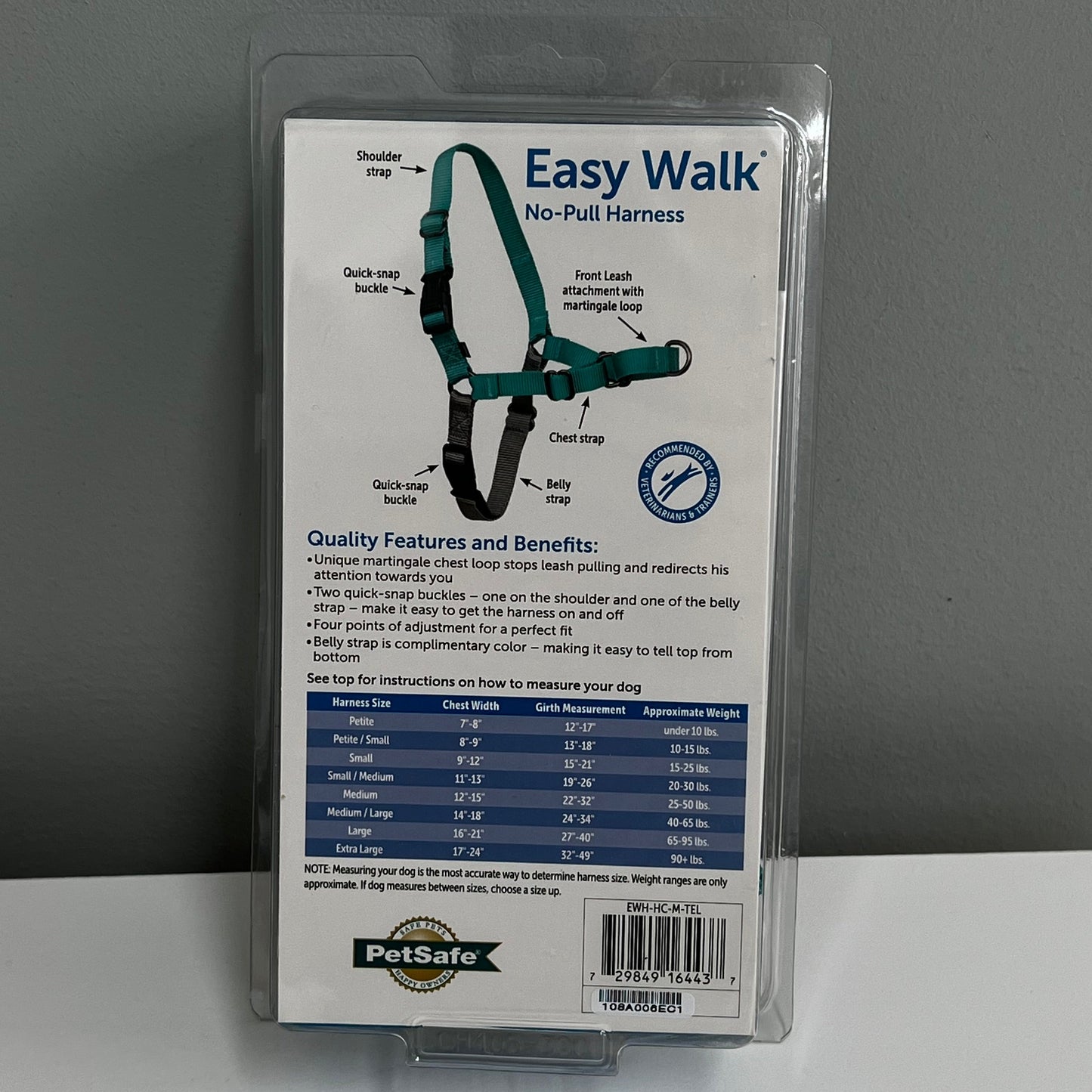 PetSafe Easy Walk Harness- Medium