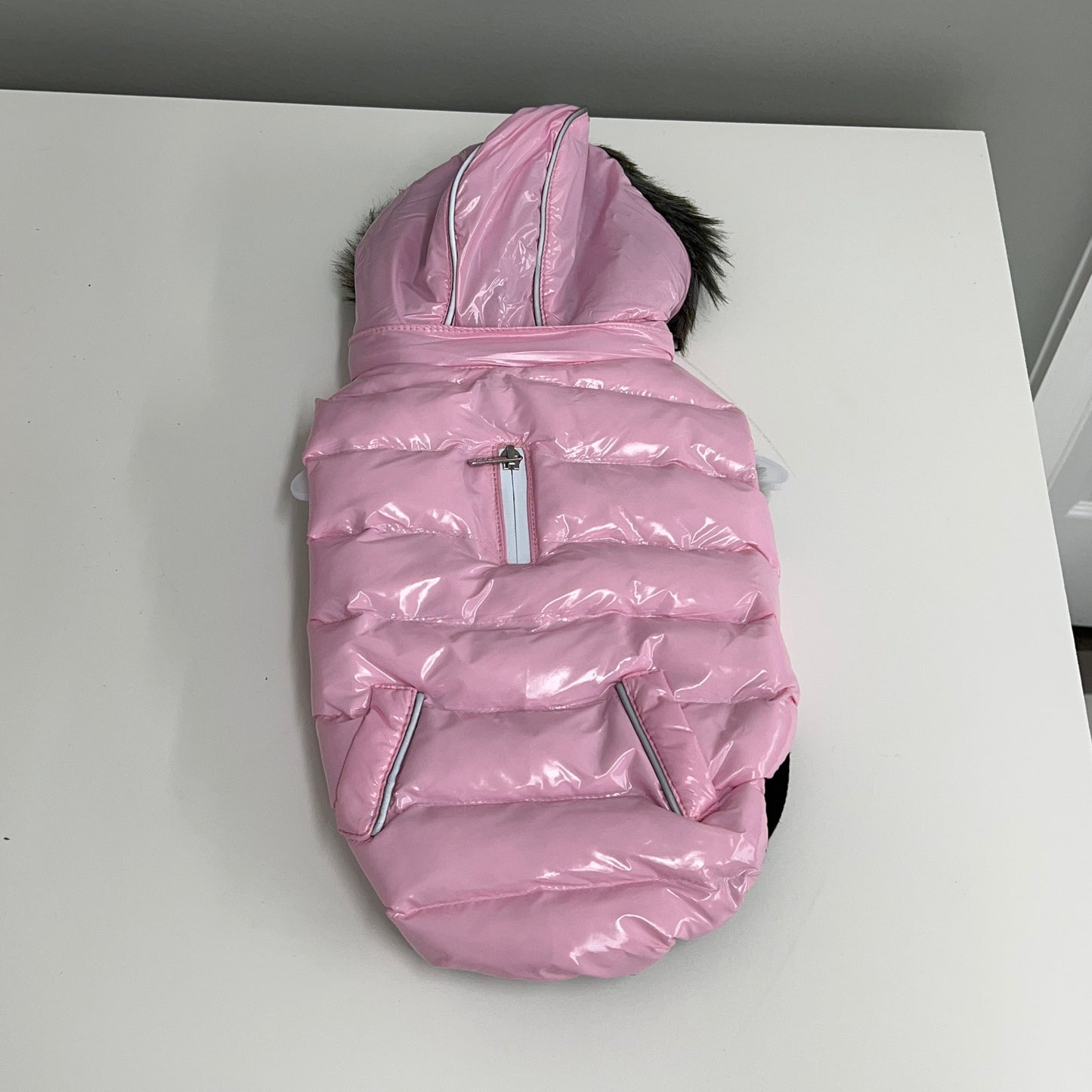 Elite Reflective Waterproof Coat- Pink