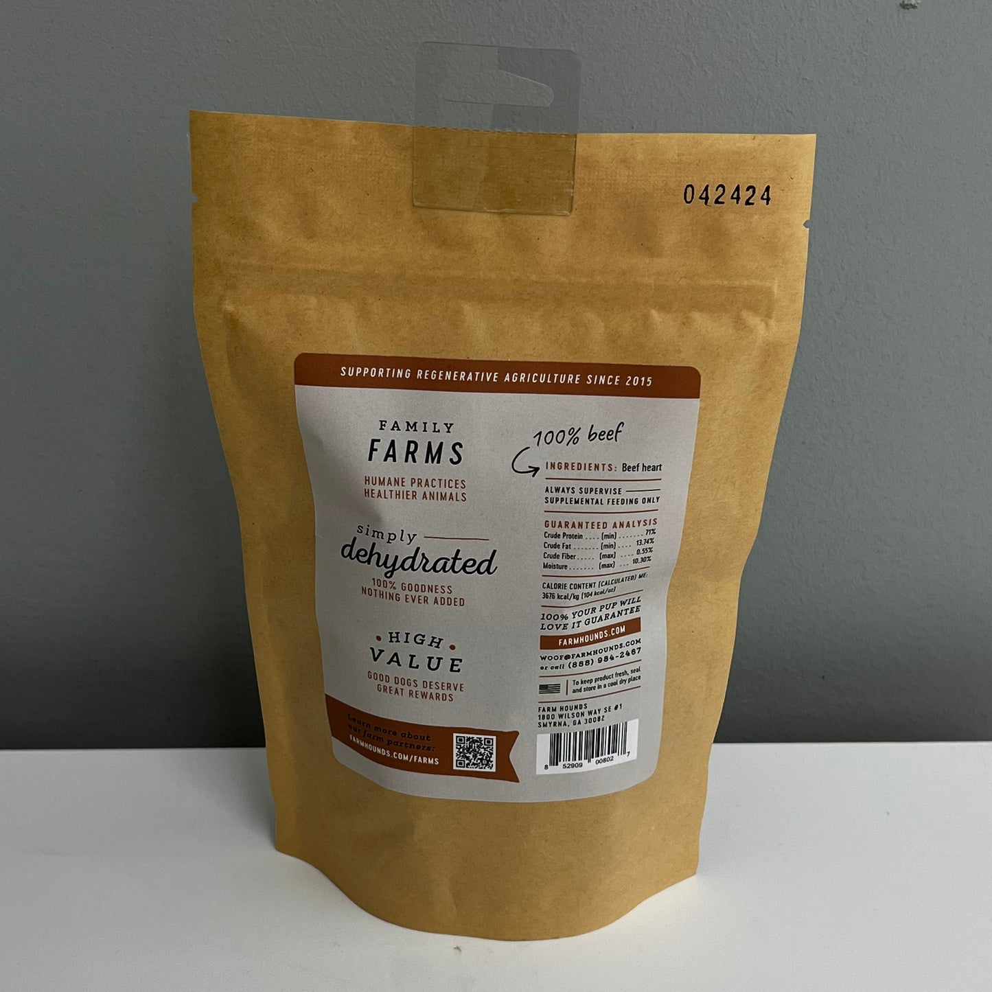 Farm Hounds Beef Heart 4oz