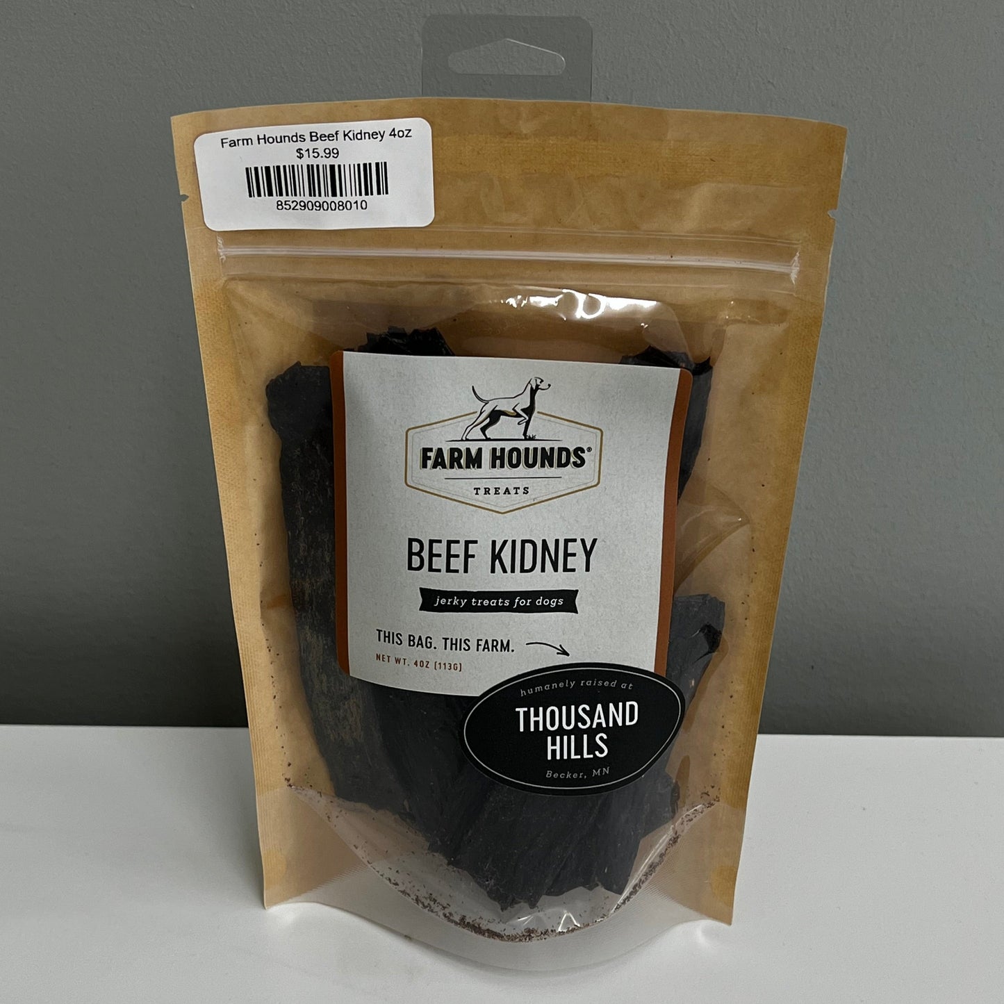 Farm Hounds Beef Kidney 4oz