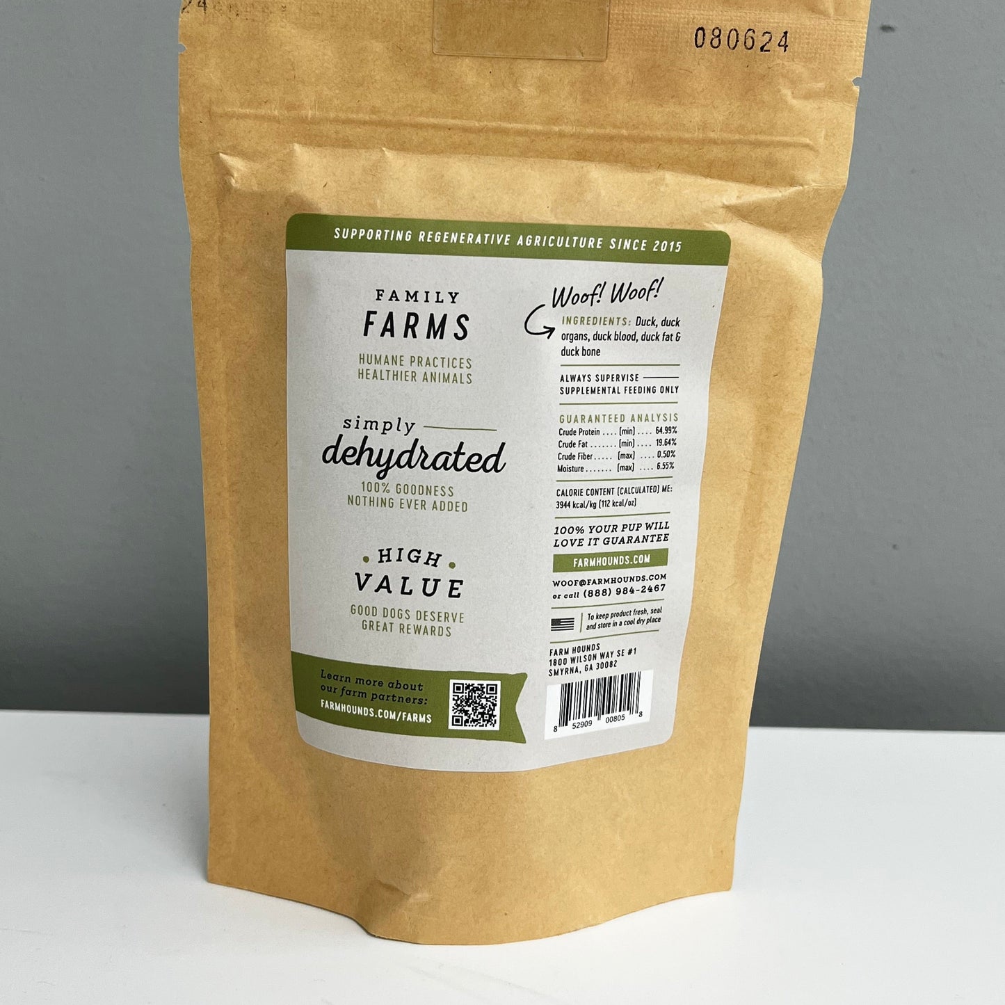 Farm Hounds Duck Strips 4.5oz