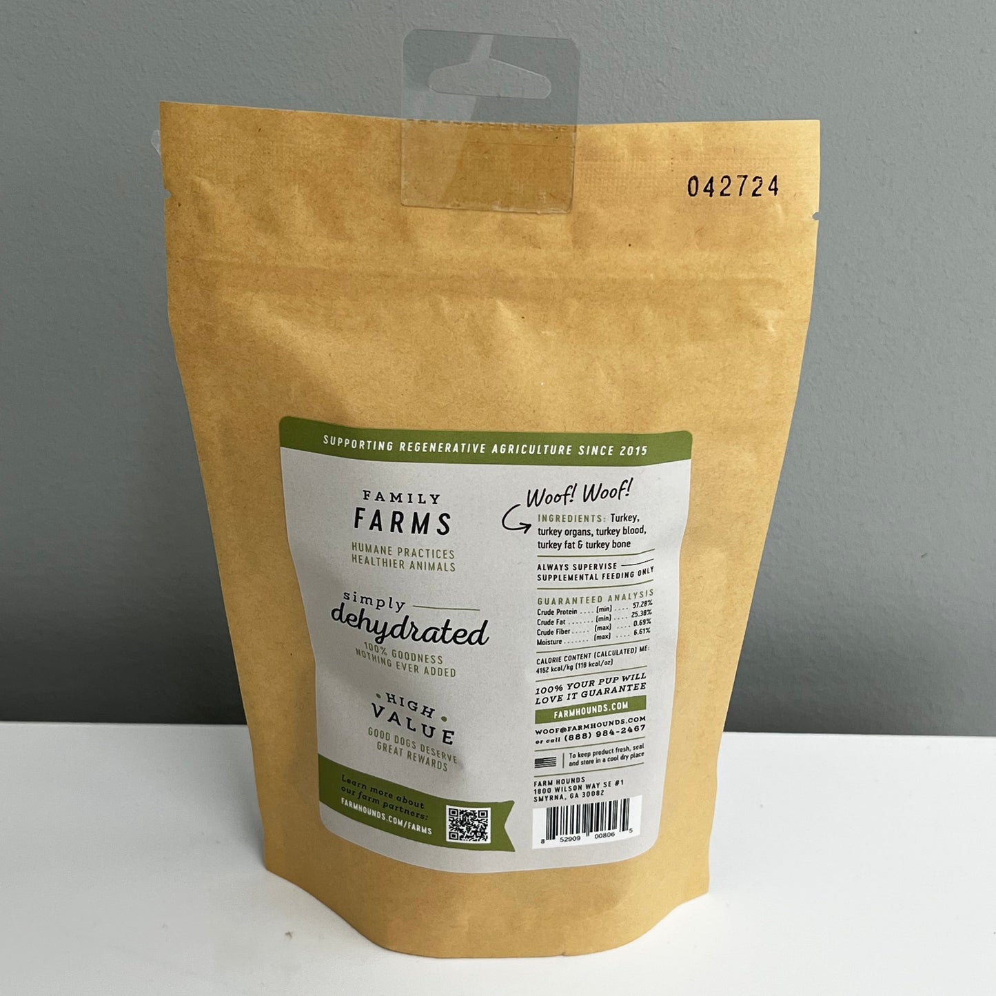 Farm Hounds Turkey Strips 4.5oz