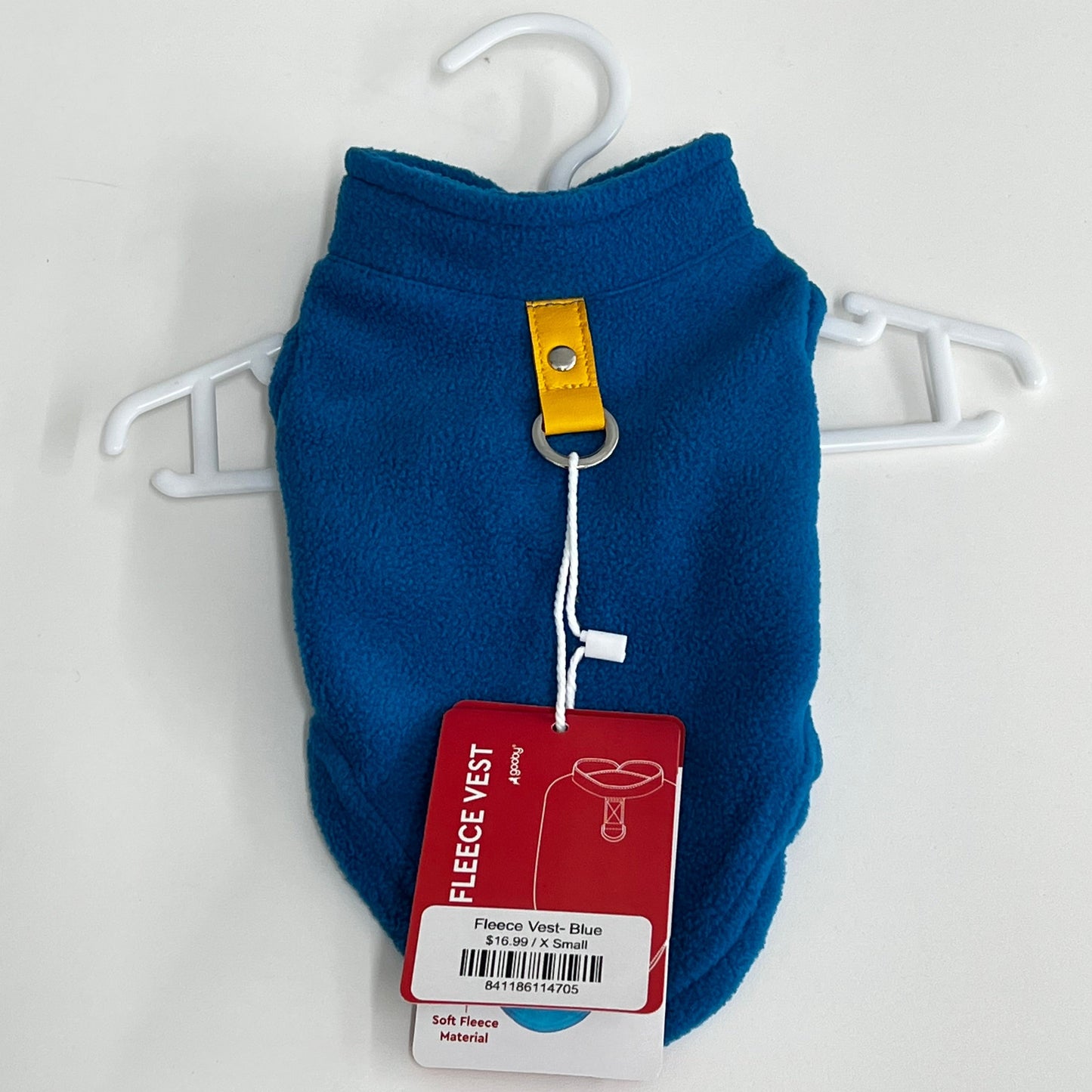 Fleece Vest- Blue