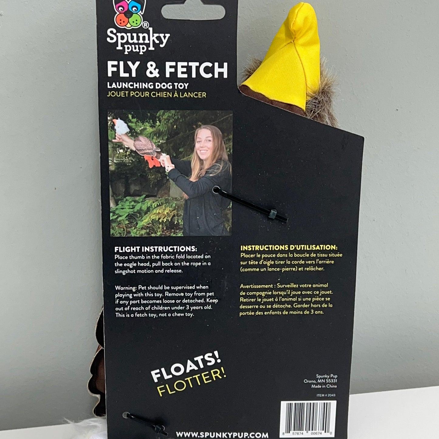 Spunky Pup Fly & Fetch Eagle