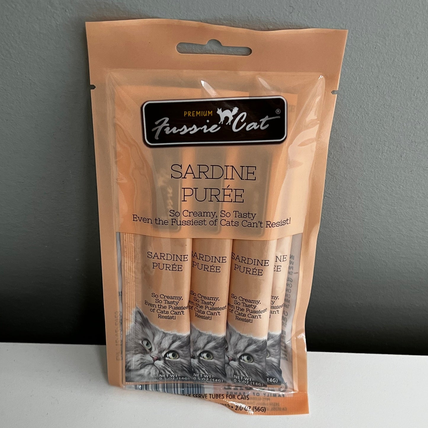 Fussie Cat Puree 4pk- Sardine