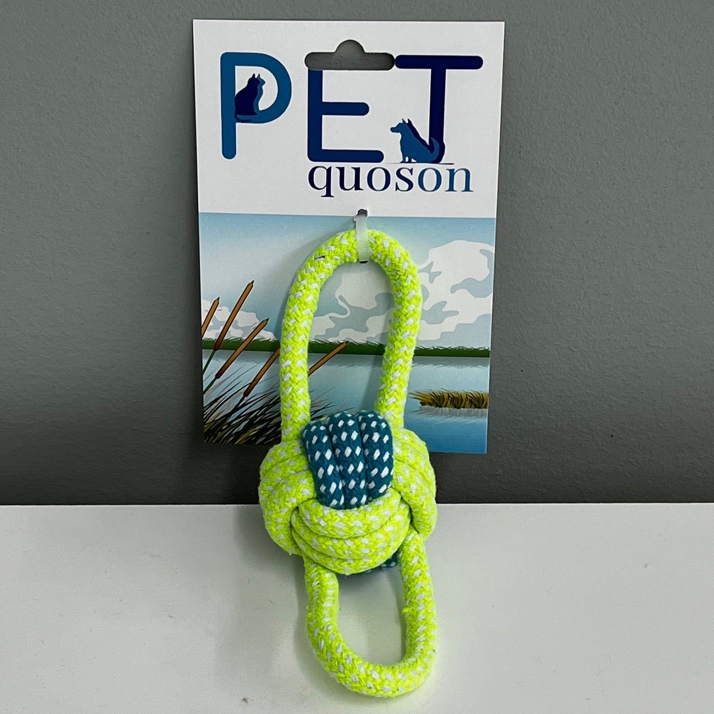 Green Rope Ball Toy