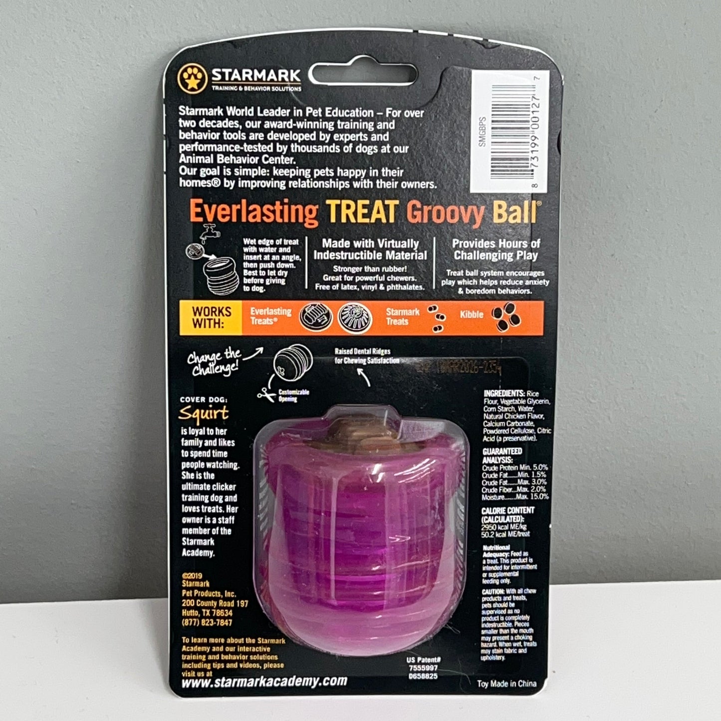 Starmark Everlasting Treat Groovy Ball- Small