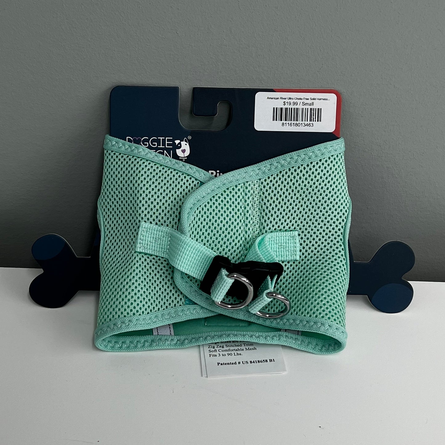 American River Ultra Choke Free Solid Harness- Teal
