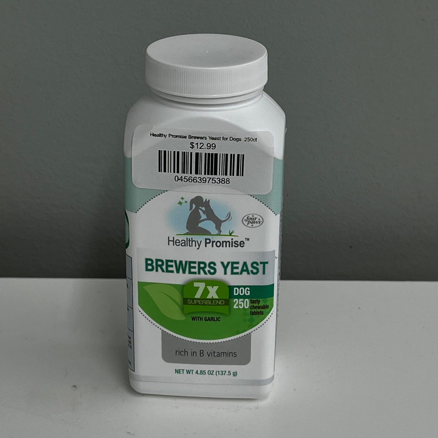 Healthy Promise Brewers Yeast for Dogs 250ct