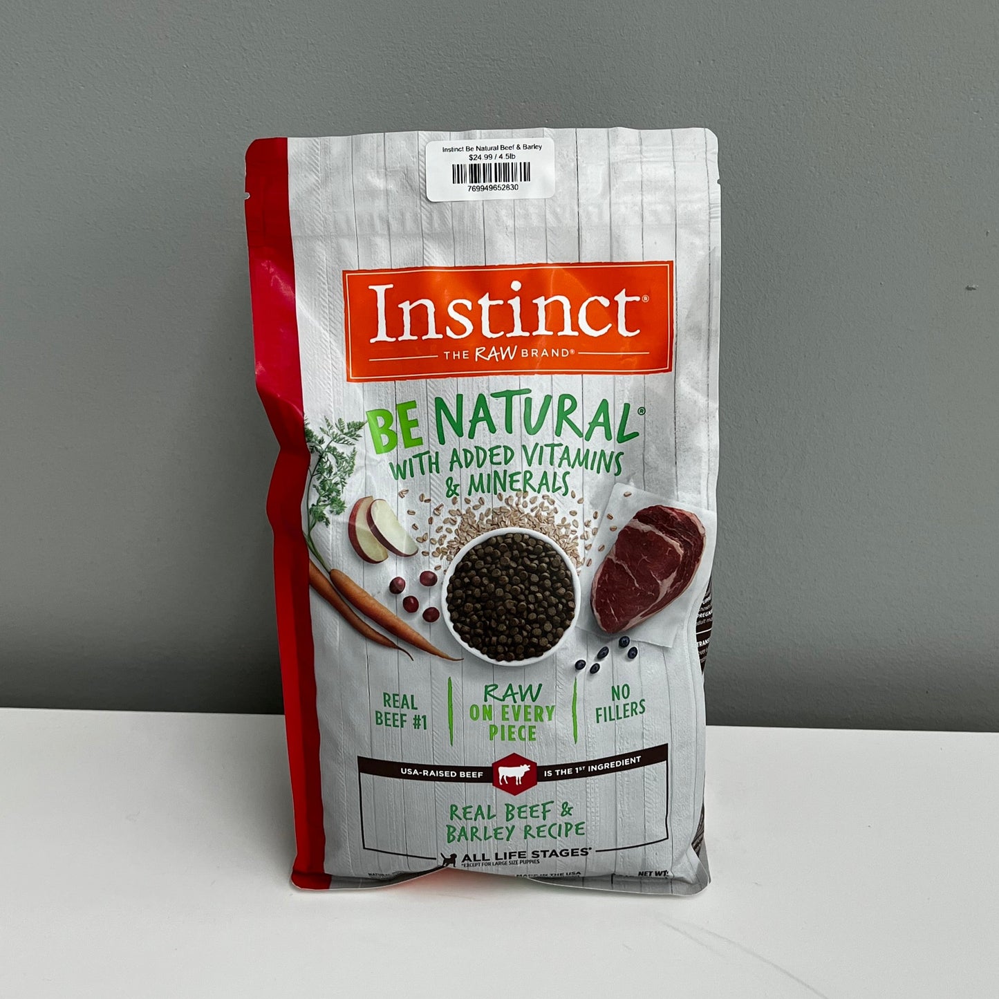Instinct Be Natural Beef & Barley