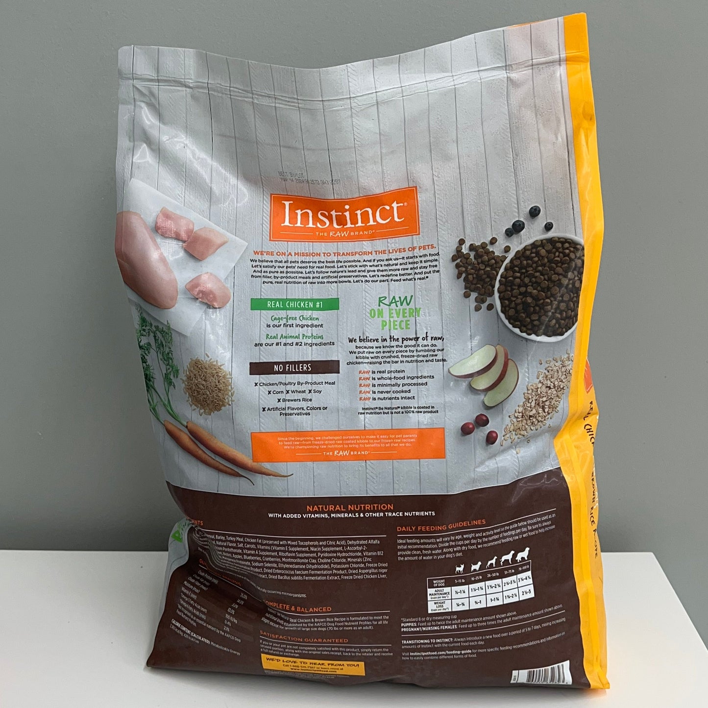 Instinct Be Natural Chicken & Brown Rice 25lb