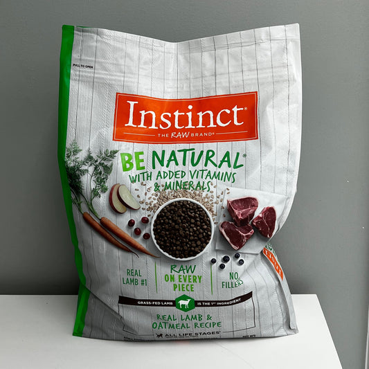Instinct Be Natural Lamb & Oatmeal 24lb