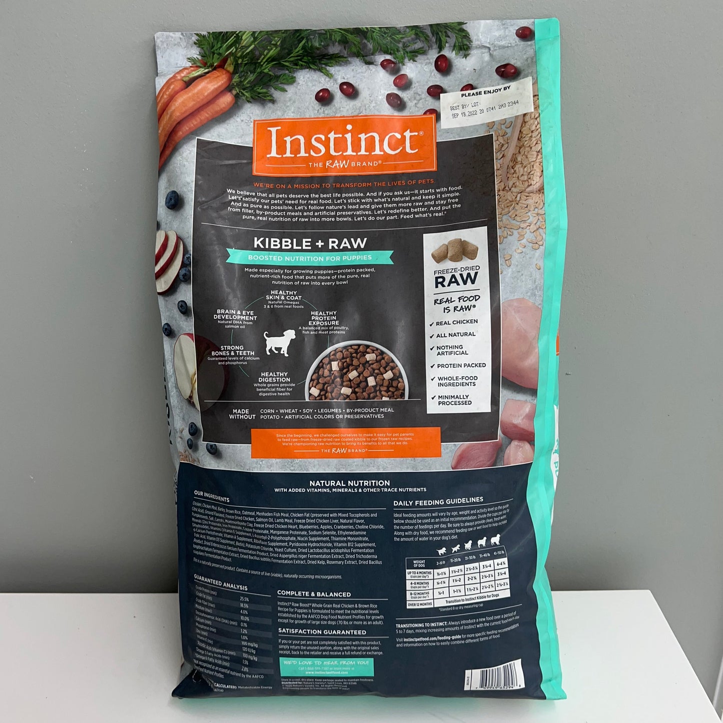 Instinct Raw Boost Chicken & Brown Rice Puppy