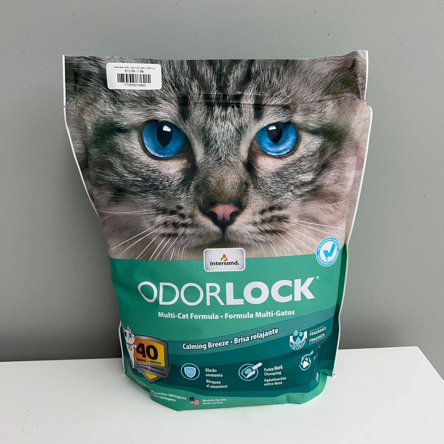 Intersand Odor Lock Cat Litter- Calming Breeze