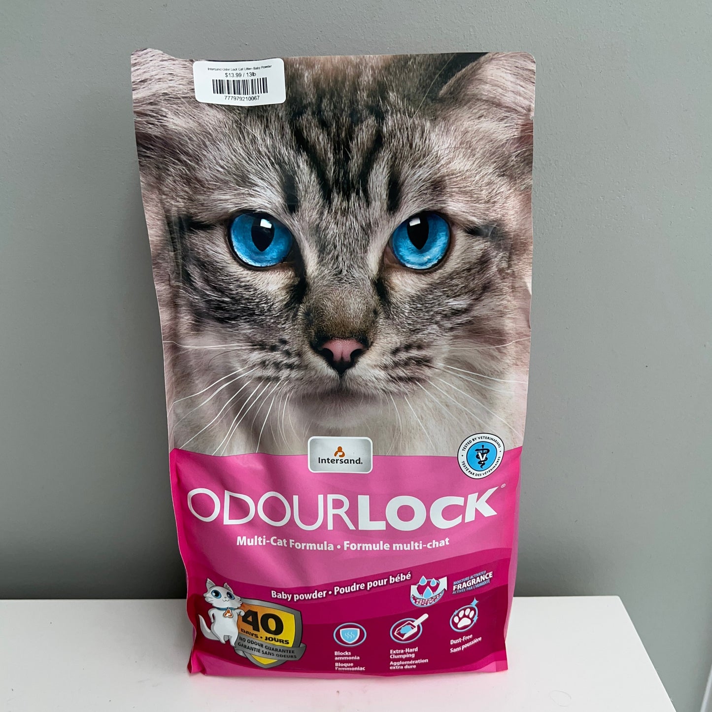 Intersand Odor Lock Cat Litter- Baby Powder
