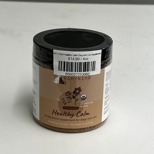 Kin + Kind Healthy Calm Dog and Cat Supplement