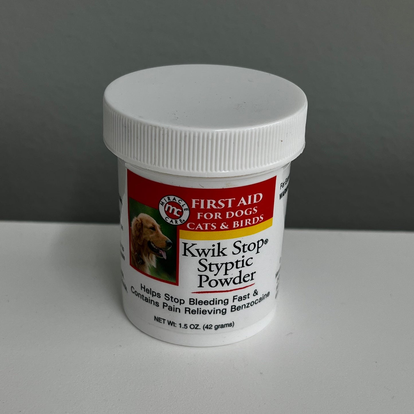 Miracle Care Kwik Stop Styptic Powder 1.5oz