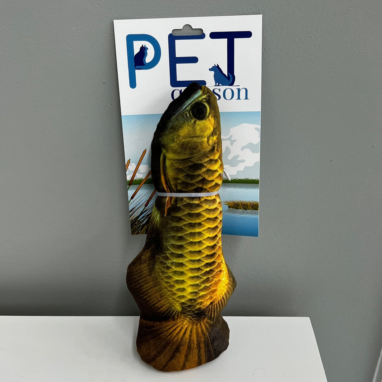 Large Fish Cat Toy w/ Catnip