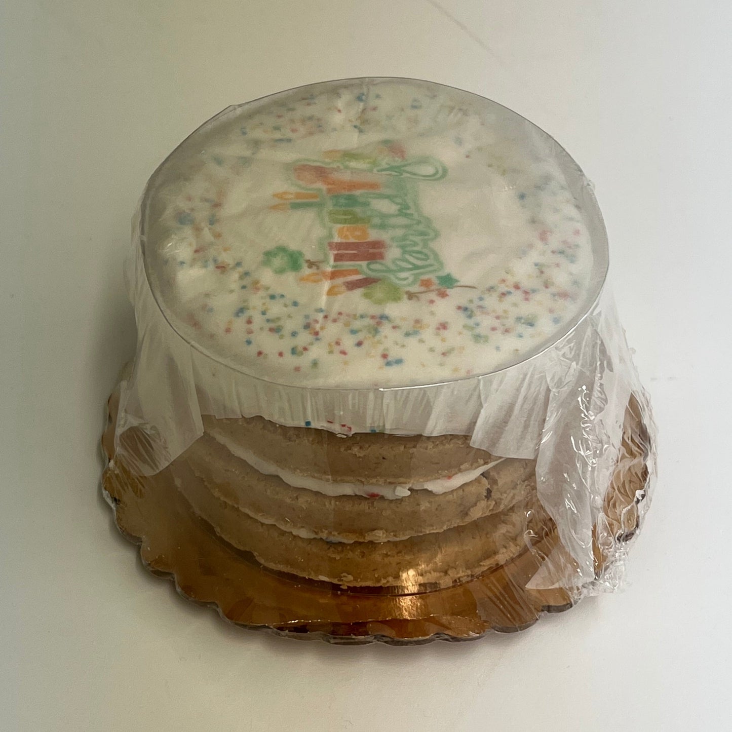 Layered Dog Birthday Cake