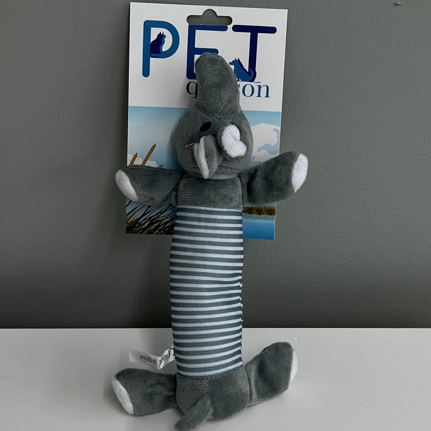 Long Rhino Plush Toy