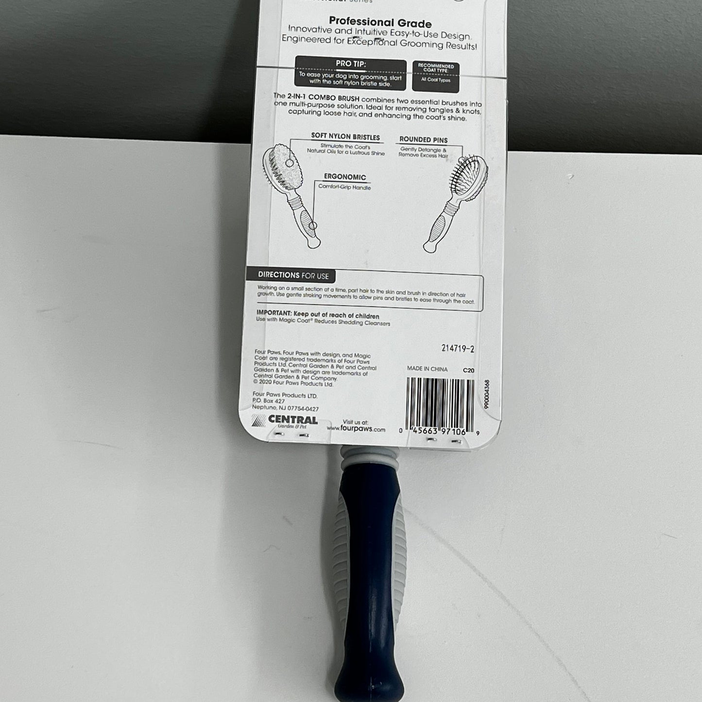 Magic Coat Dual-Sided Combo Brush