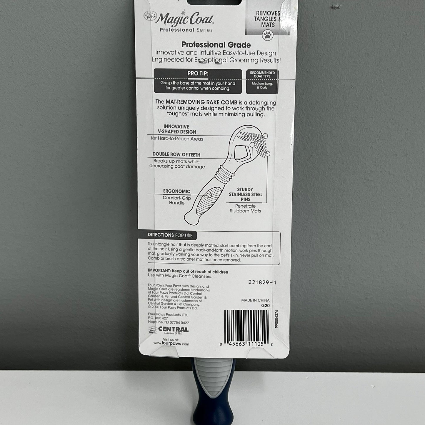 Magic Coat Rake Comb