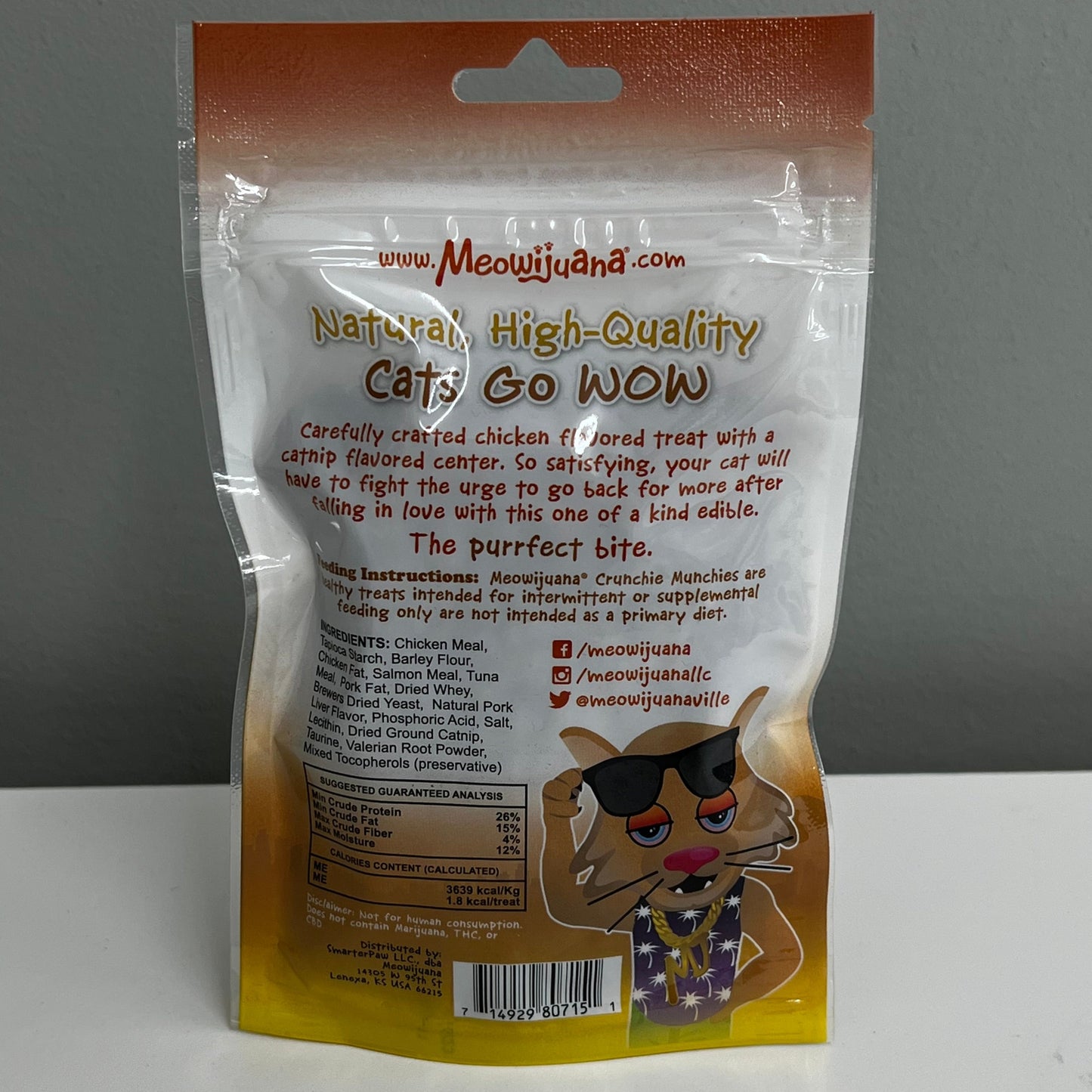 Meowijuana Chicken Treats 3oz