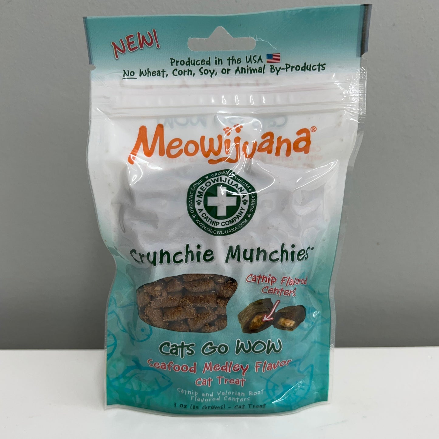 Meowijuana Seafood Medley Treats 3oz