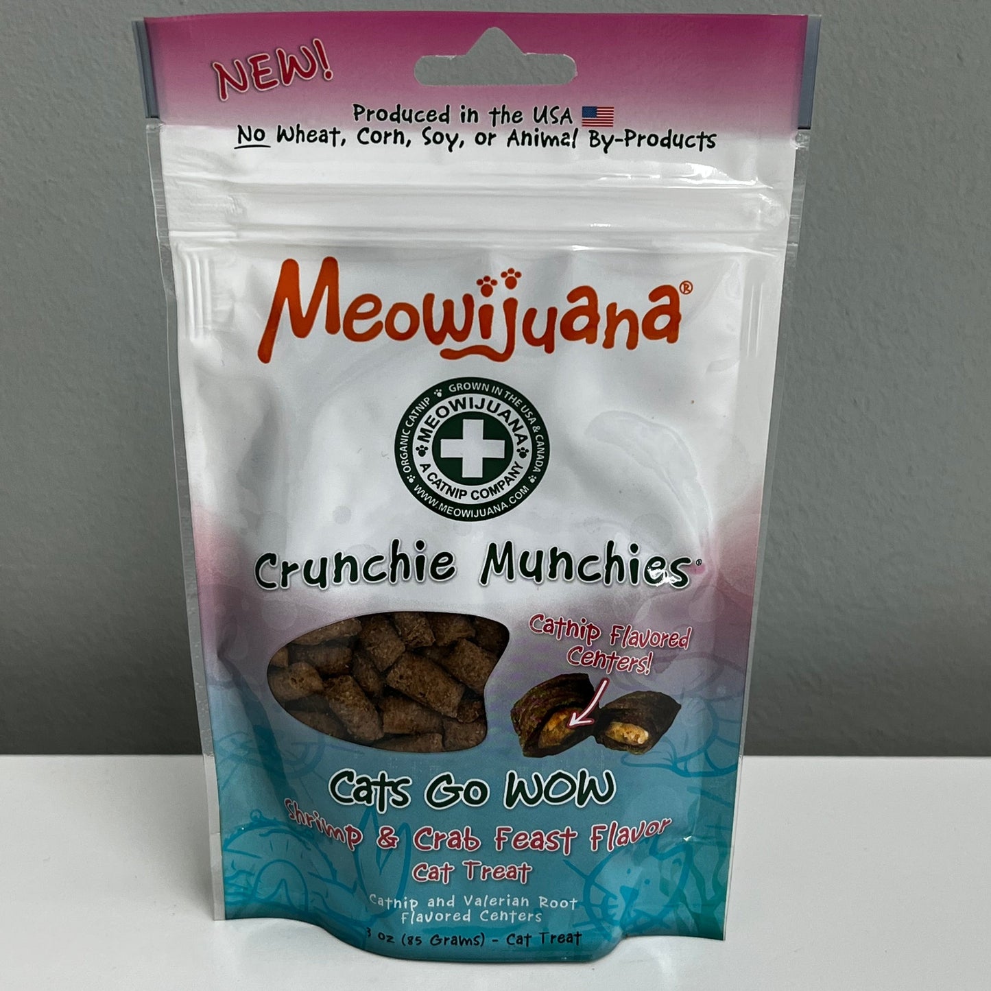 Meowijuana Shrimp and Crab Feast Treats 3oz