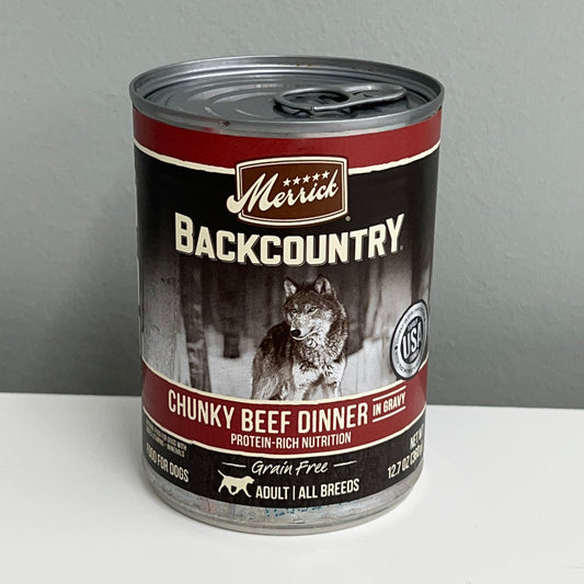 Merrick Backcountry Chunky Beef 12.7oz