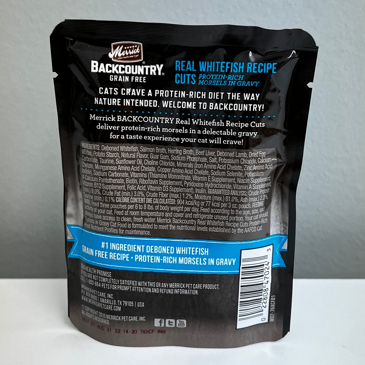 Merrick Backcountry Whitefish Cuts 3oz