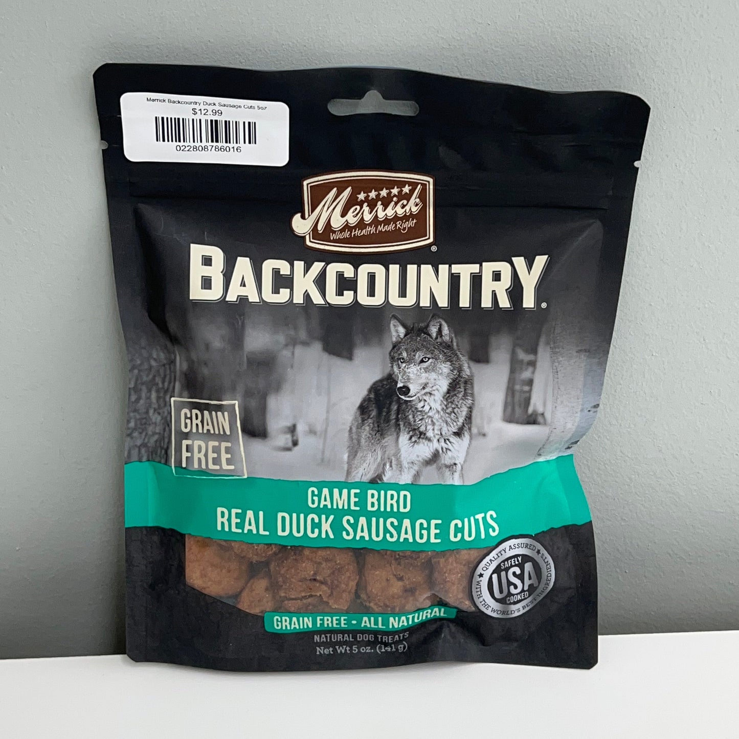 Merrick Backcountry Duck Sausage Cuts 5oz