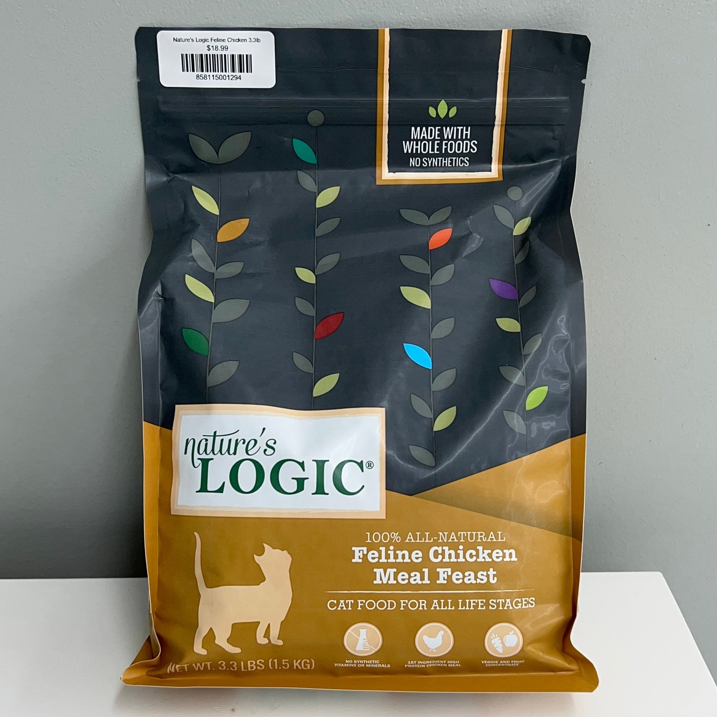 Nature's Logic Feline Chicken 3.3lb