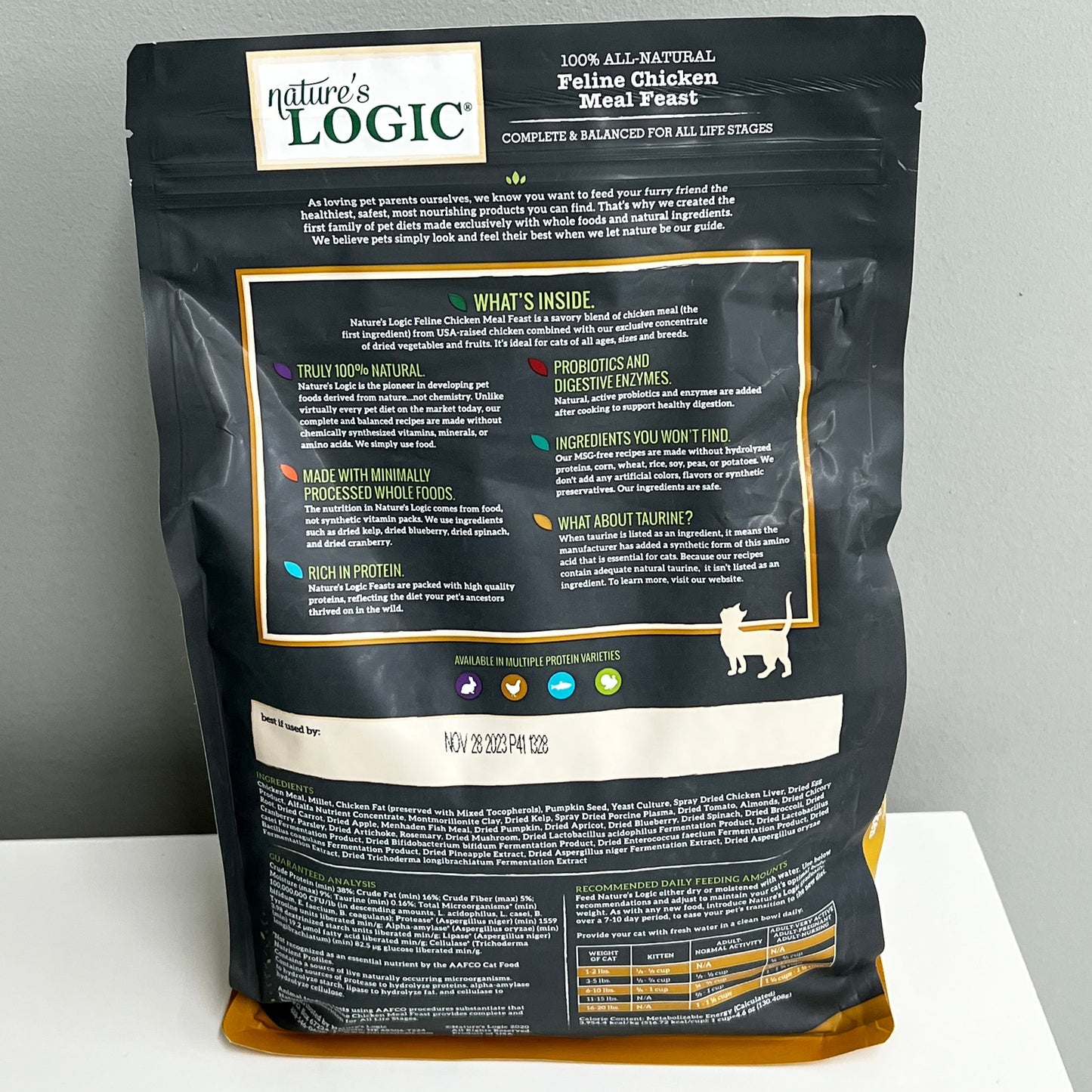 Nature's Logic Feline Chicken 3.3lb