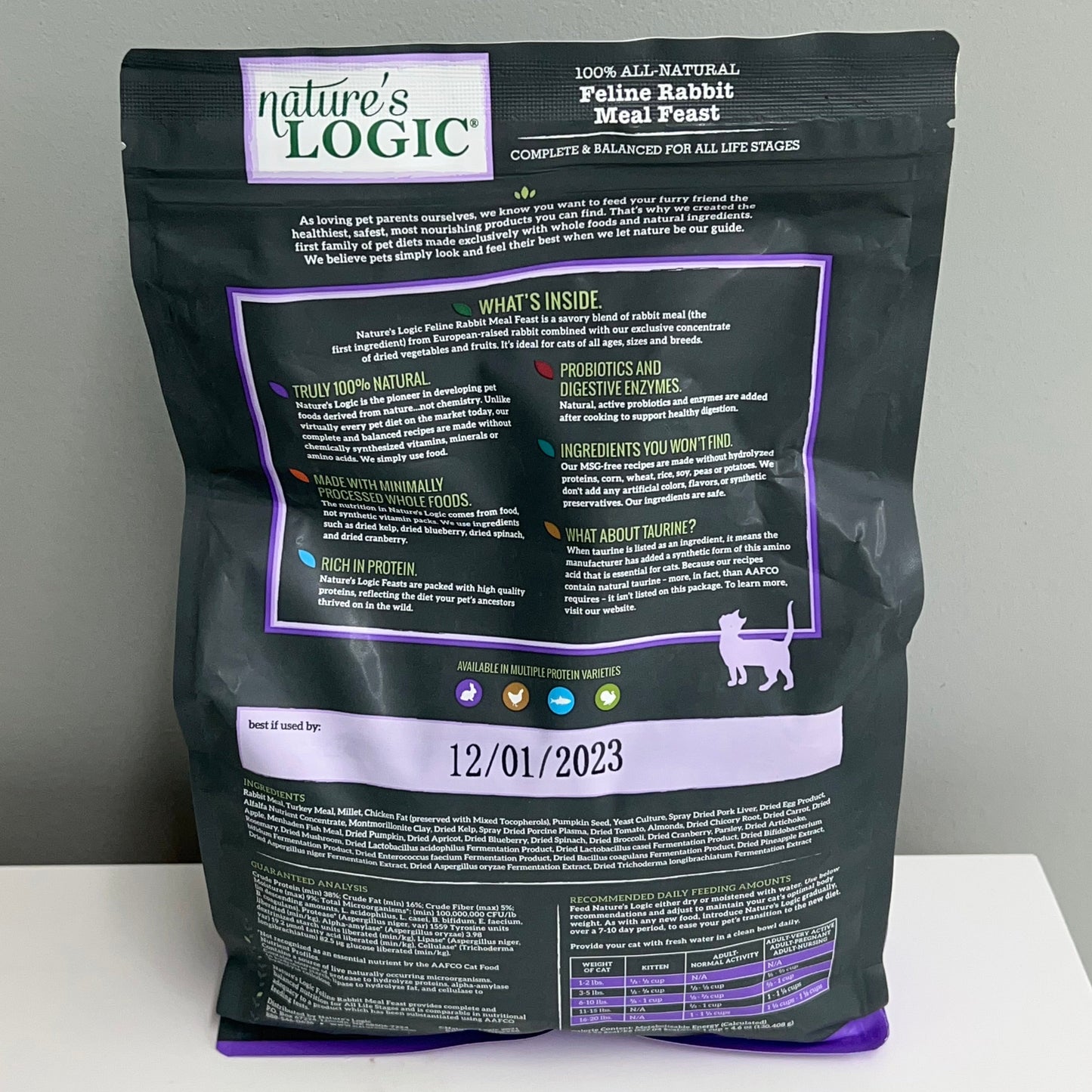 Nature's Logic Feline Rabbit 7.7lb