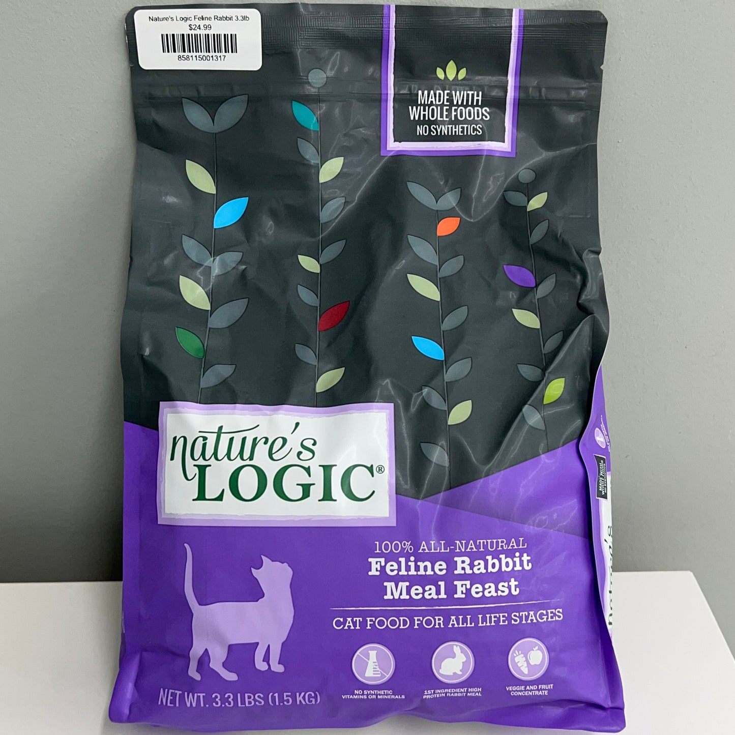 Nature's Logic Feline Rabbit 7.7lb