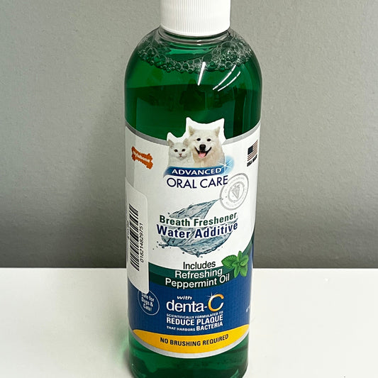 Nylabone Advanced Oral Care Water Additive Breath Freshener- 16oz