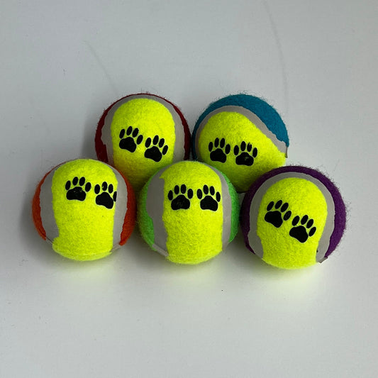 Paw Print Tennis Ball
