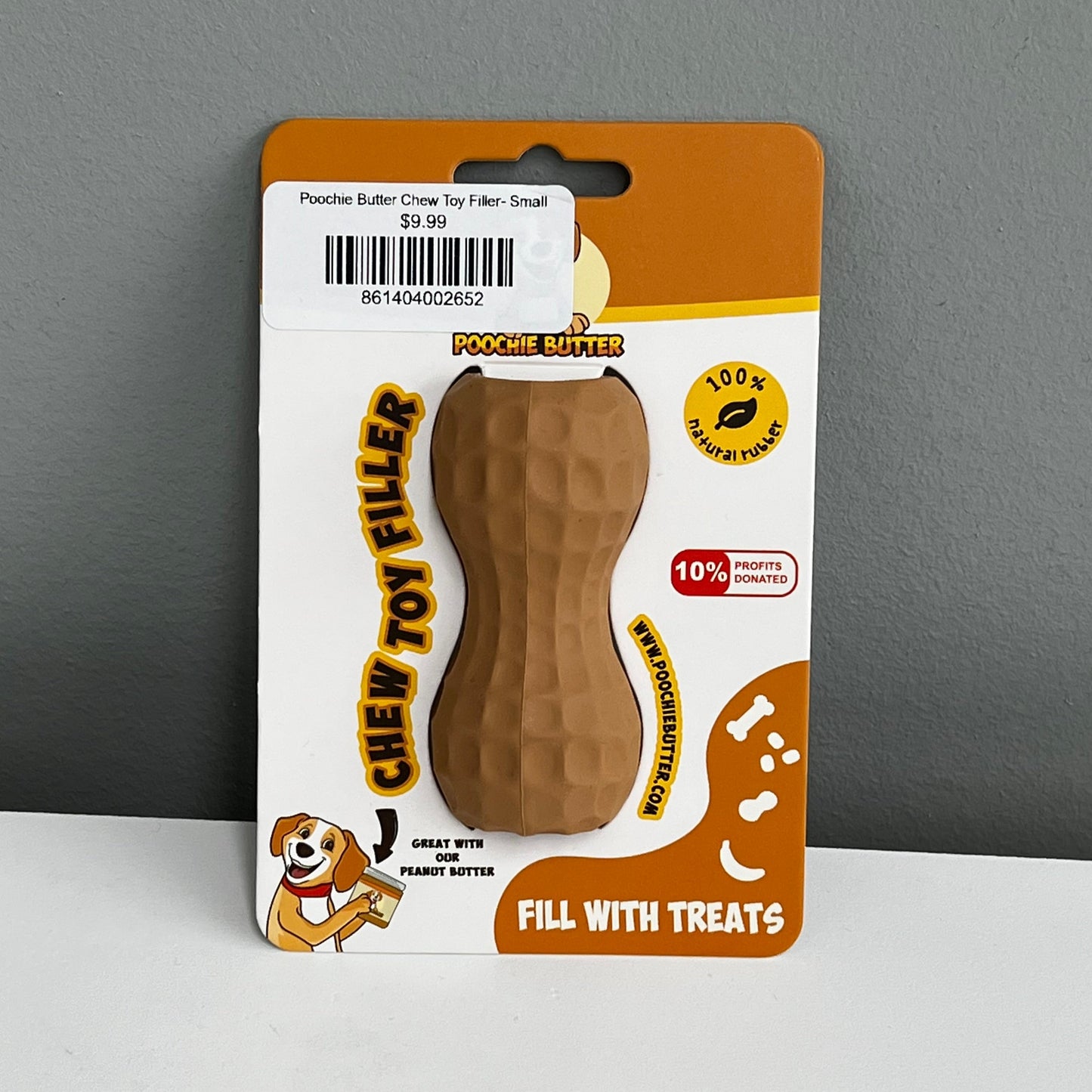 Poochie Butter Chew Toy Filler- Small