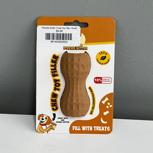 Poochie Butter Chew Toy Filler- Small